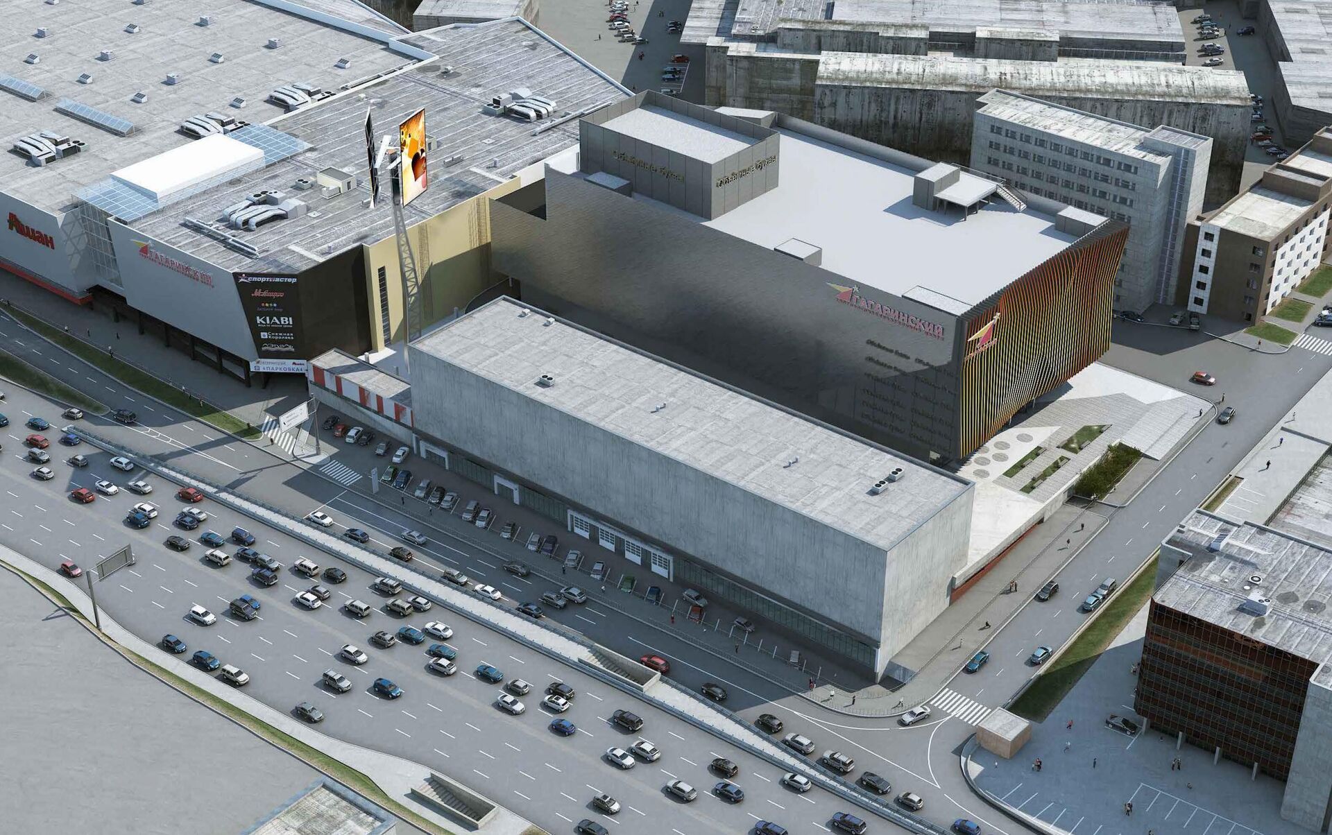 Проект комплекса с кинотеатром на улице Орджоникидзе в Москве Проект комплекса с кинотеатром на улице Орджоникидзе в Москве - РИА Новости, 1920, 07.10.2020