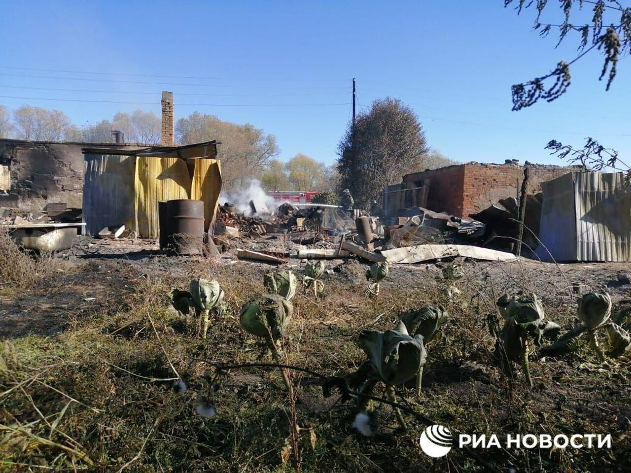 В Рязанской области разминируют ближайшие к горящему арсеналу села - РИА  Новости, 08.10.2020