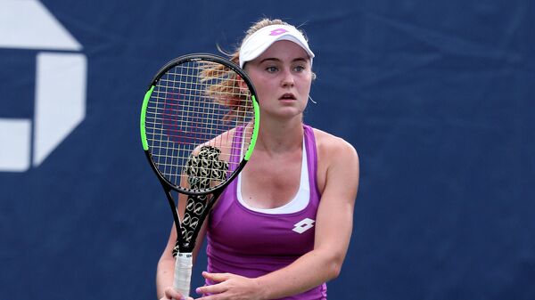 Теннисистка Полина Кудерметова (Россия)