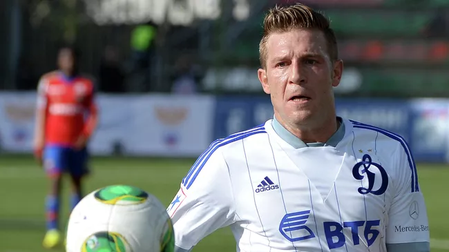 Игрок Динамо Андрей Воронин