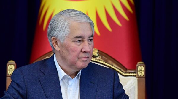 Cпикер парламента Киргизии Мыктыбек Абдылдаев