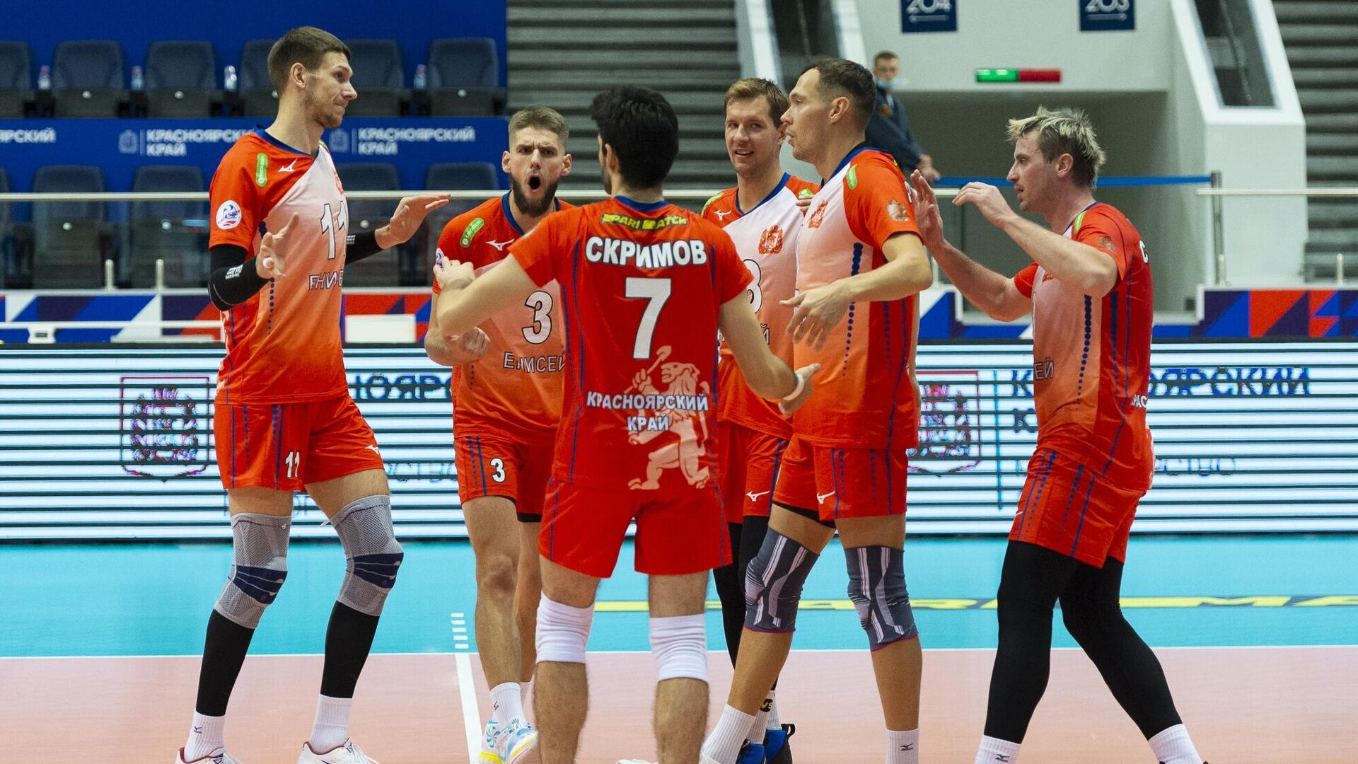  Волейболисты красноярского Енисея - РИА Новости, 1920, 11.10.2020