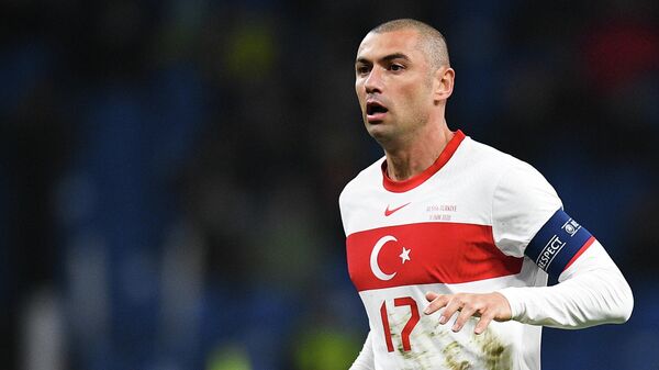 Нападающий сборной Турции Бурак Йылмаз