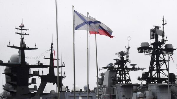 Военный причал Тихоокеанского флота во Владивостоке