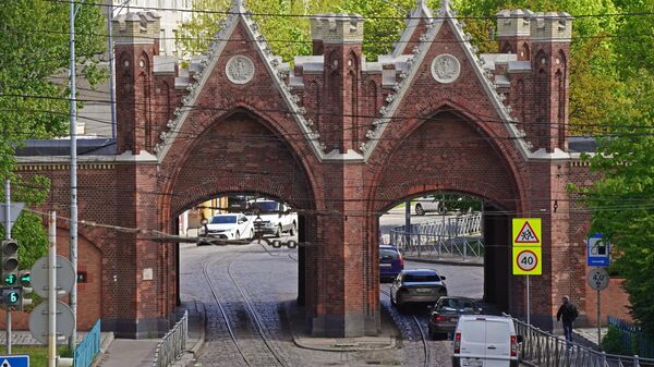 Бранденбургские ворота в Калининграде