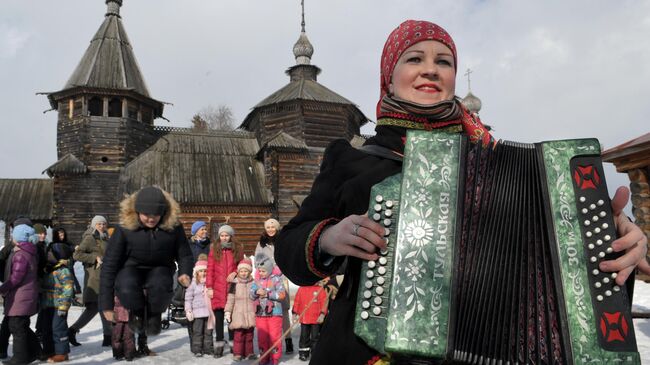 Празднование Масленицы