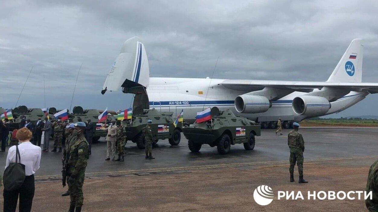 Российская бронетехника в Центральноафриканской республике - РИА Новости, 1920, 08.08.2024