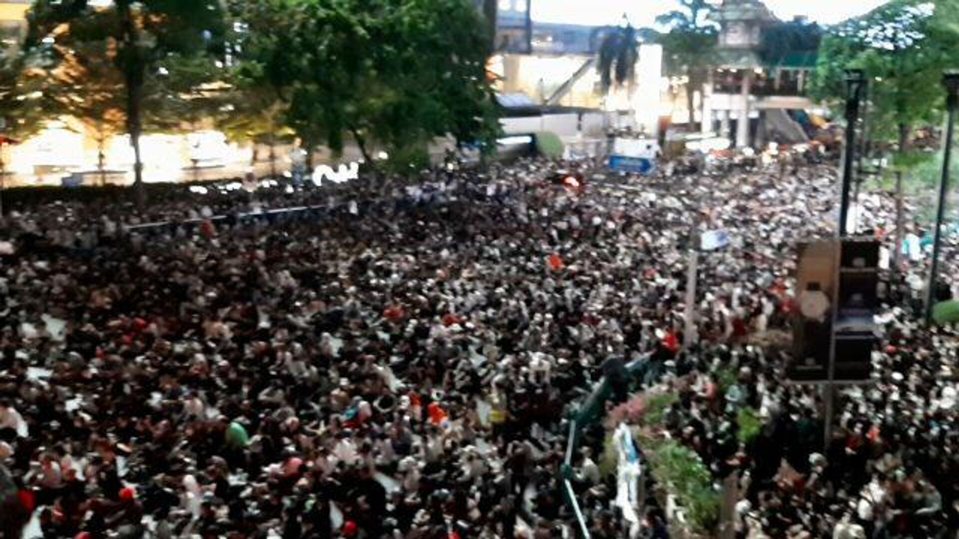 Протесты в Бангкоке: самые многочисленные митинги в Таиланде за десятилетия - РИА Новости, 1920, 15.10.2020