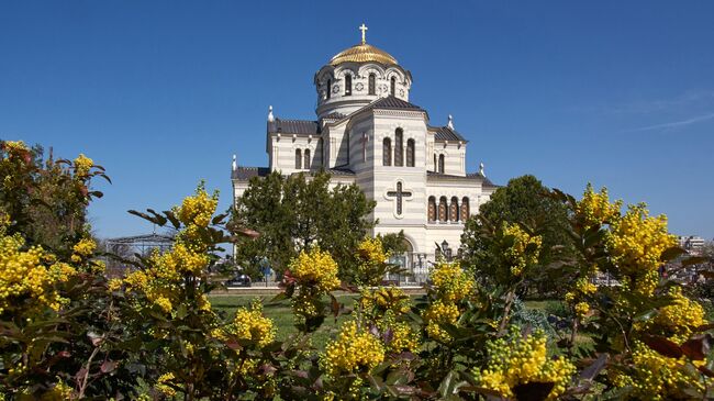 Владимирский собор на территории музея-заповедника Херсонес Таврический в Севастопол