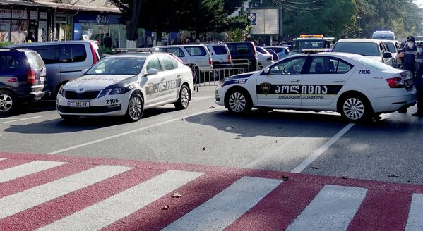 Автомобили полиции Грузии