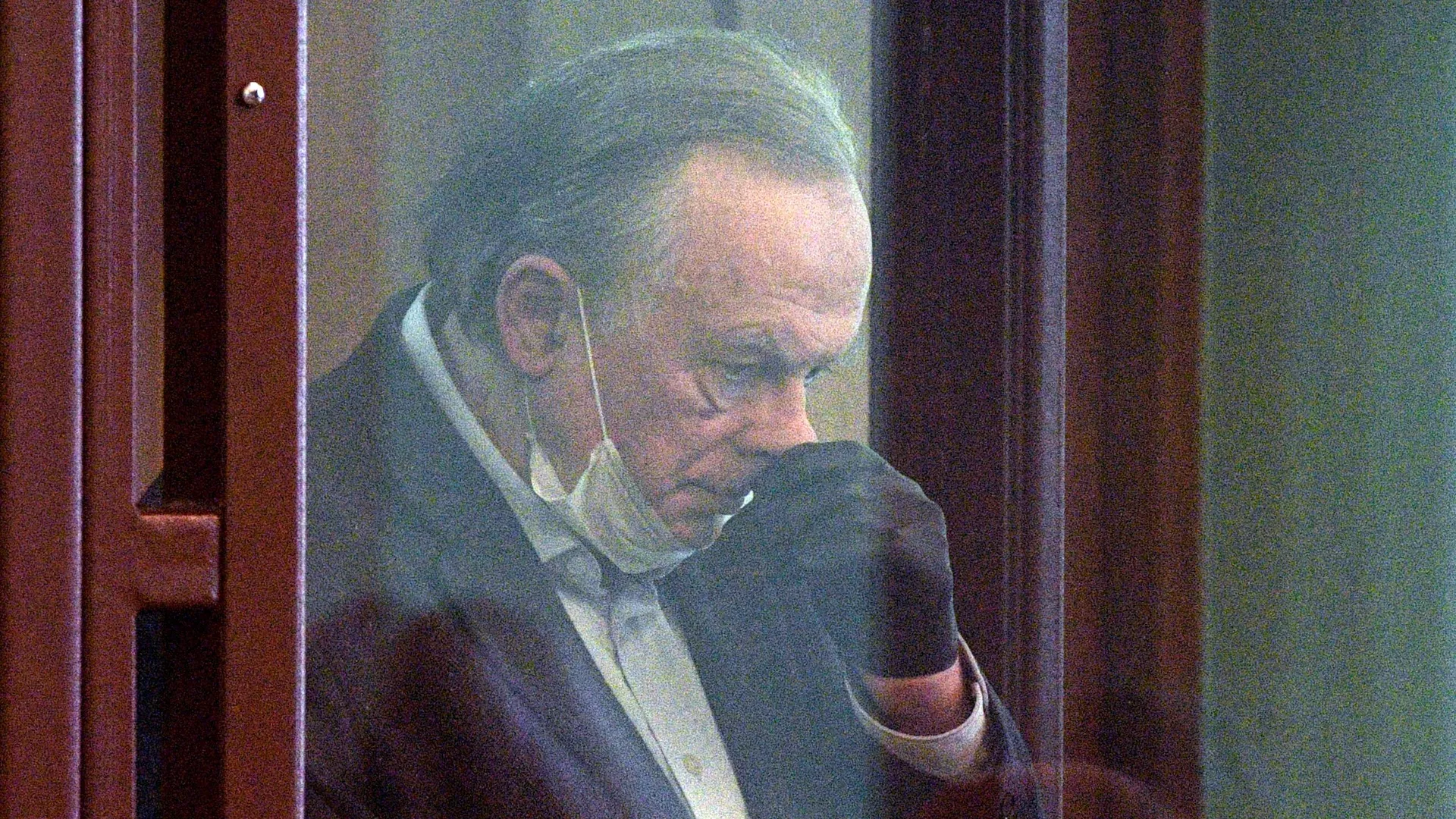 Историк Олег Соколов в зале судебного заседания Октябрьского районного суда Санкт-Петербурга Историк Олег Соколов в зале судебного заседания Октябрьского районного суда Санкт-Петербурга - РИА Новости, 1920, 16.09.2021