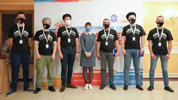 Участники Всероссийского слета казачьей молодежи на Кубани