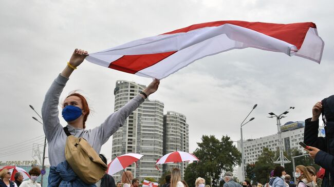 Акции протеста оппозиции в Минске