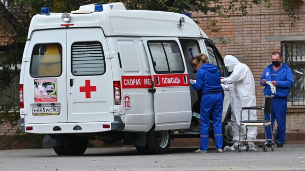 Бригада скорой медицинской помощи доставила пациента в городскую больницу №20 в Ростове-на-Дону
