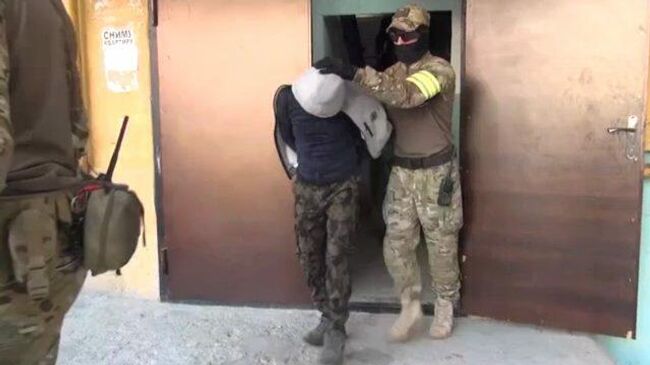 Задержание исламистов в Карачаево-Черкесии и Дагестане. Кадры ФСБ