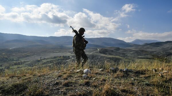 Военнослужащий азербайджанской армии