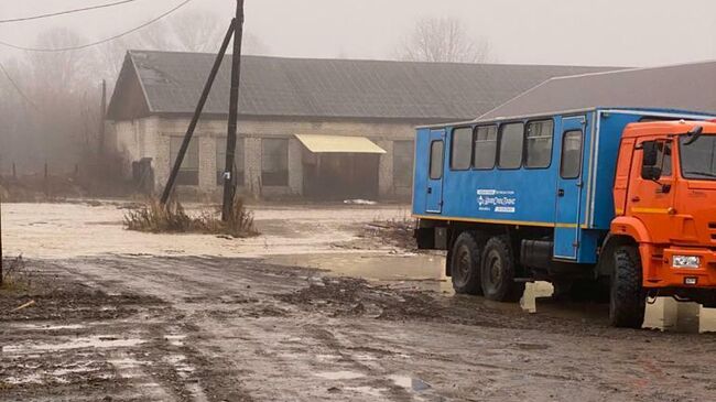 Последствия подъема уровня рек на Сахалине