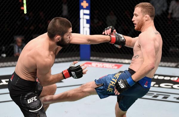 Khabib Nurmagomedov Defends UFC Lightweight Championship Khabib Nurmagomedov Defends UFC Lightweight Championship