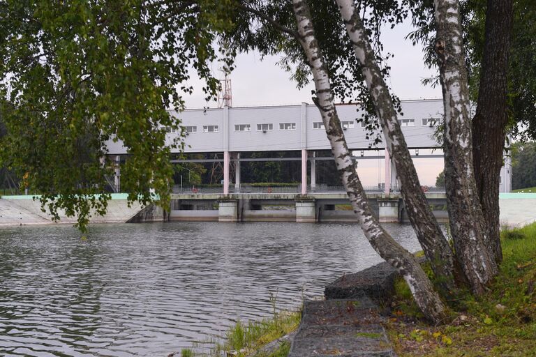 Шлюзы на Истринском водохранилище