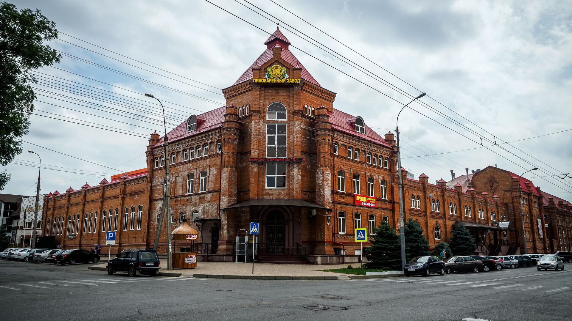 Здание Майкопского пивоваренного завода  - РИА Новости, 1920, 22.04.2021