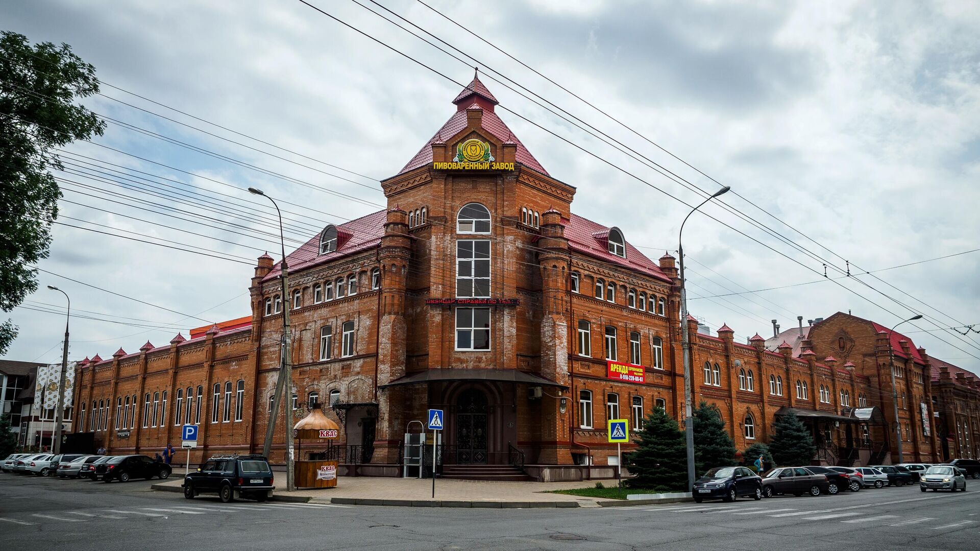 Здание Майкопского пивоваренного завода  - РИА Новости, 1920, 16.04.2021