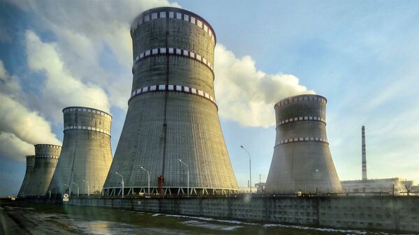 Ровенская атомная электростанция в Кузнецовске, Украина