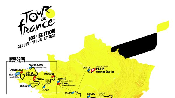 Маршрут Тур де Франс 2021 года
