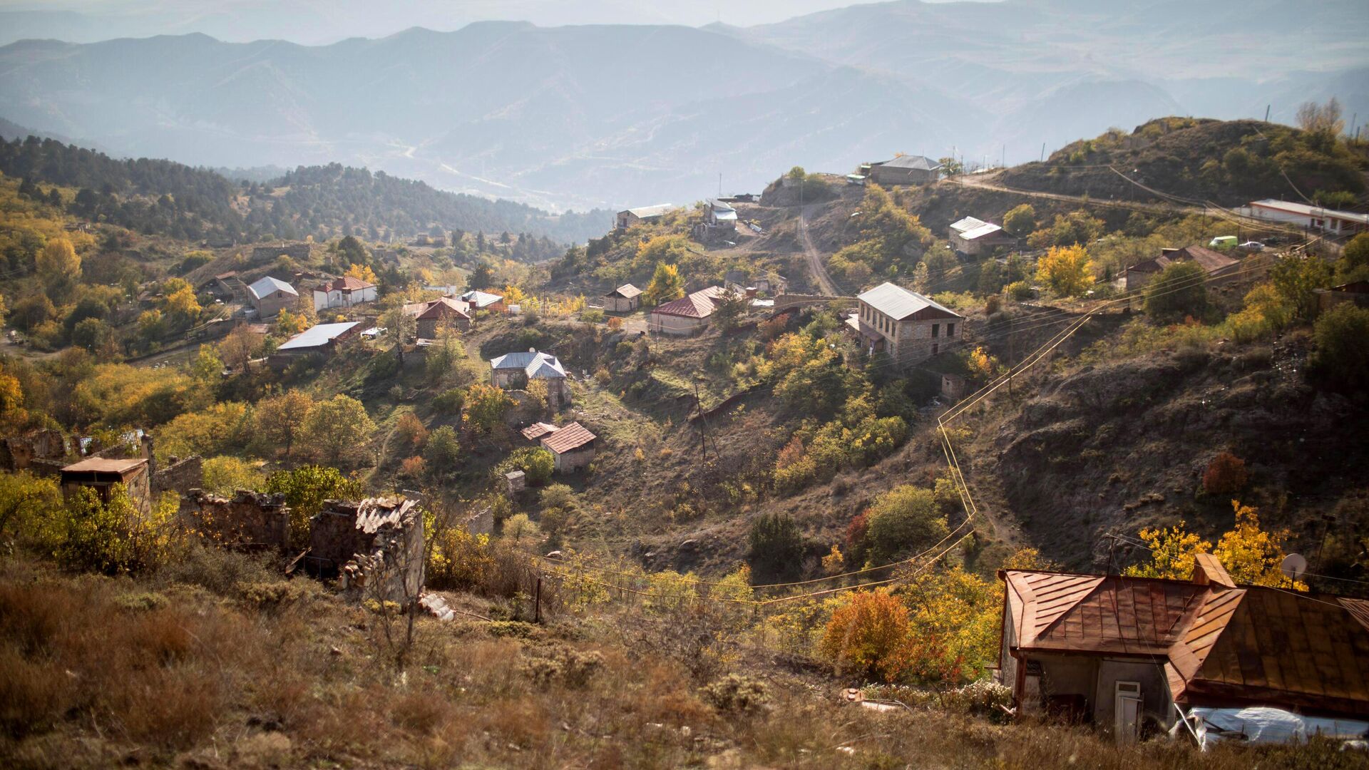 Город Бердзор, Нагорный Карабах - РИА Новости, 1920, 02.11.2020