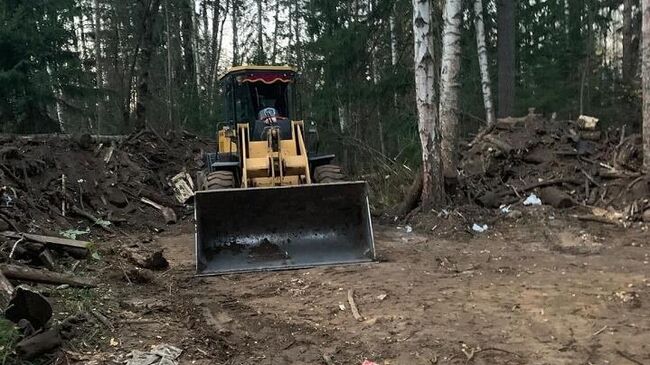 Незаконное размещение отходов пресекли в Богородском округе Подмосковья