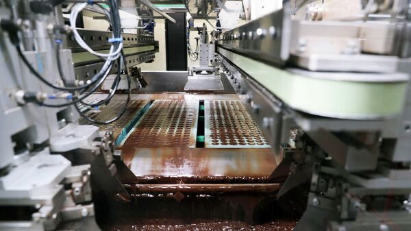 Производство шоколадных конфет