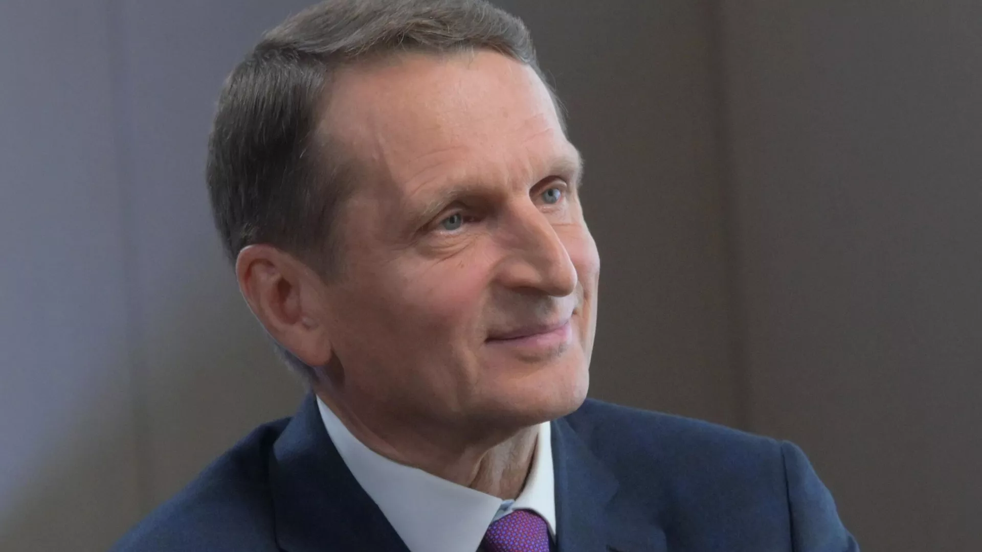 Директор Службы внешней разведки РФ Сергей Нарышкин во время интервью РИА Новости - РИА Новости, 1920, 06.11.2020