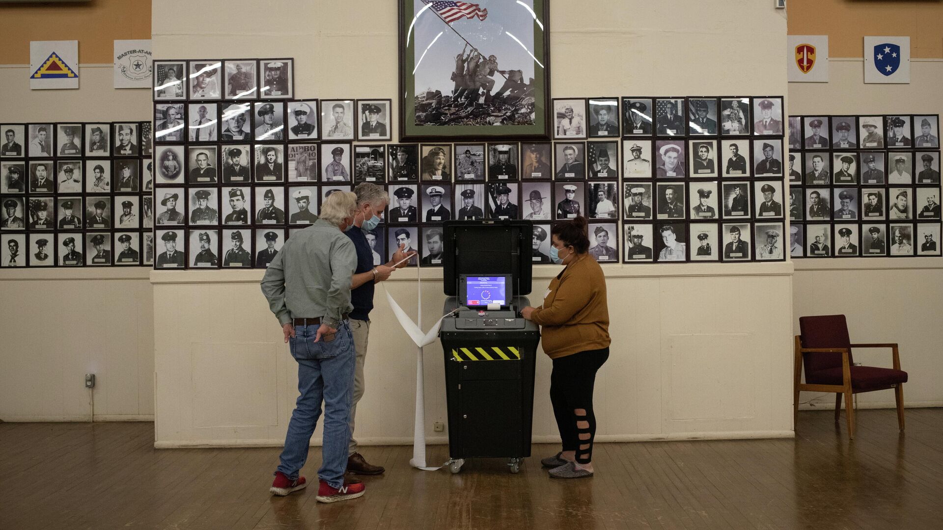 Подсчет голосов на президентских выборах в США  - РИА Новости, 1920, 17.11.2020