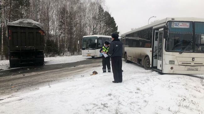 Место ДТП на трассе “Ленинск-Кузнецкий – Новокузнецк - Междуреченск”