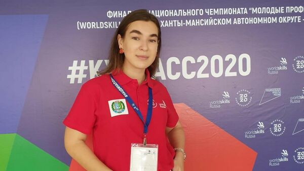 Лина Питухина, студентка Ханты-Мансийского технолого-педагогического колледжа