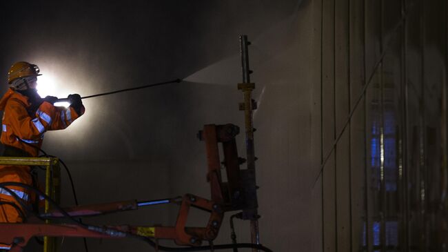 Промывка транспортного тоннеля