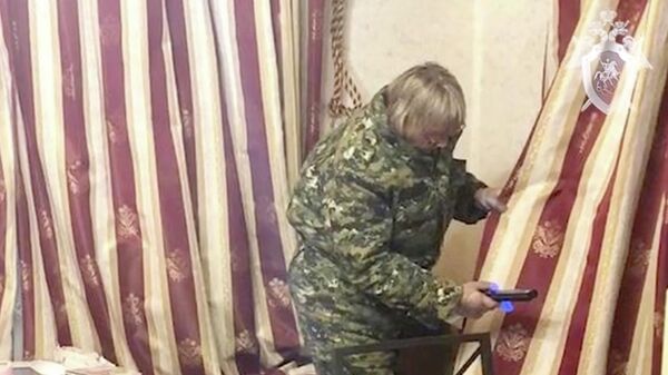 Оперативно-следственные действия на месте убийства двух женщин в Солнечногорске