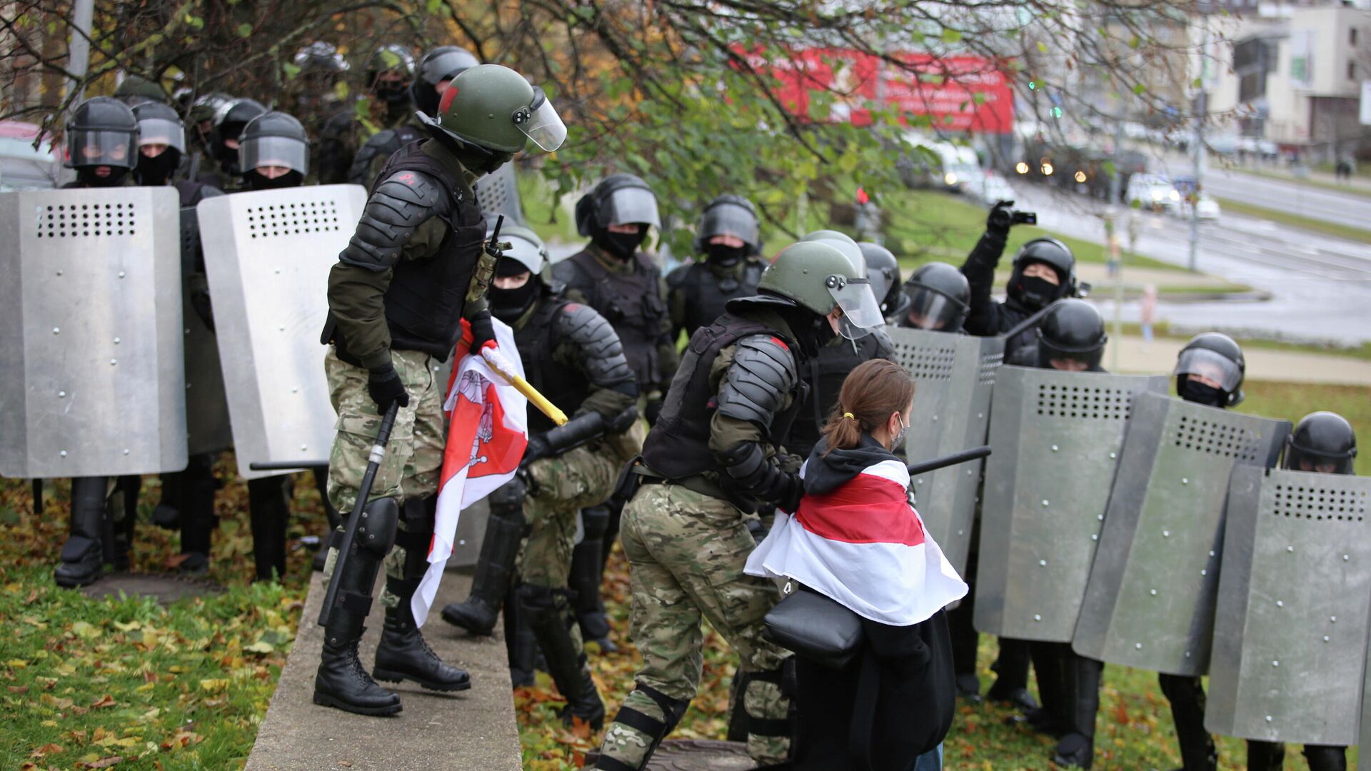 Минск протесты силовики 2020