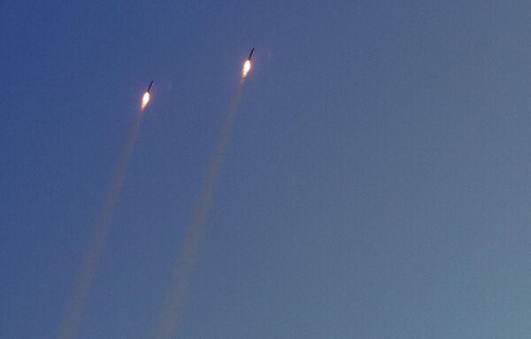 Ракеты в небе над Нагорным Карабахом