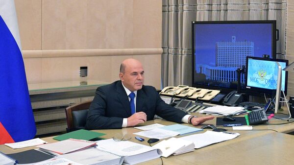 Председатель правительства РФ Михаил Мишустин проводит совещание с вице-премьерами РФ 