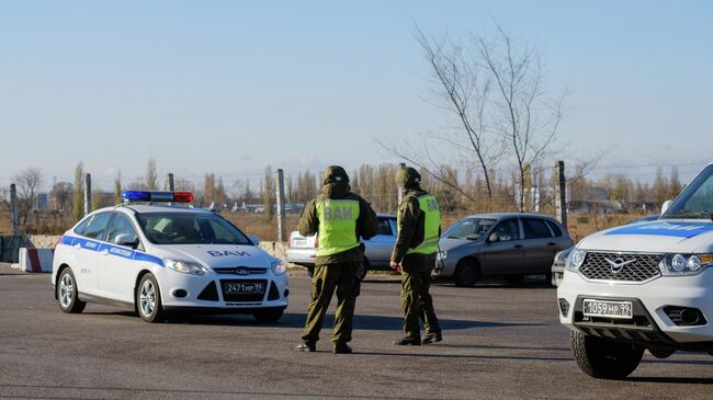 КПП аэродрома Балтимор в Воронеже. 9 ноября 2020