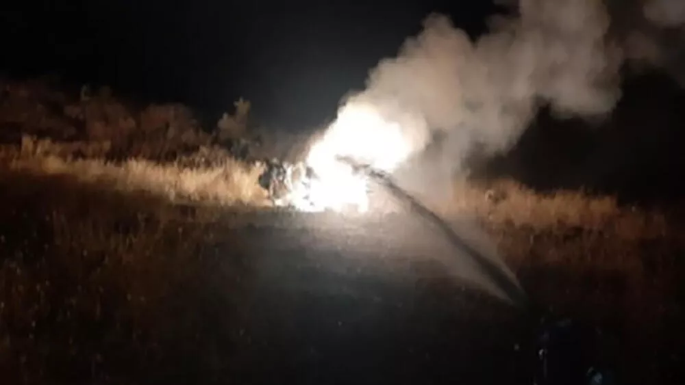 На месте падения вертолета Ми-24 у населенного пункта Ерасх в Армении - РИА Новости, 1920, 10.11.2020