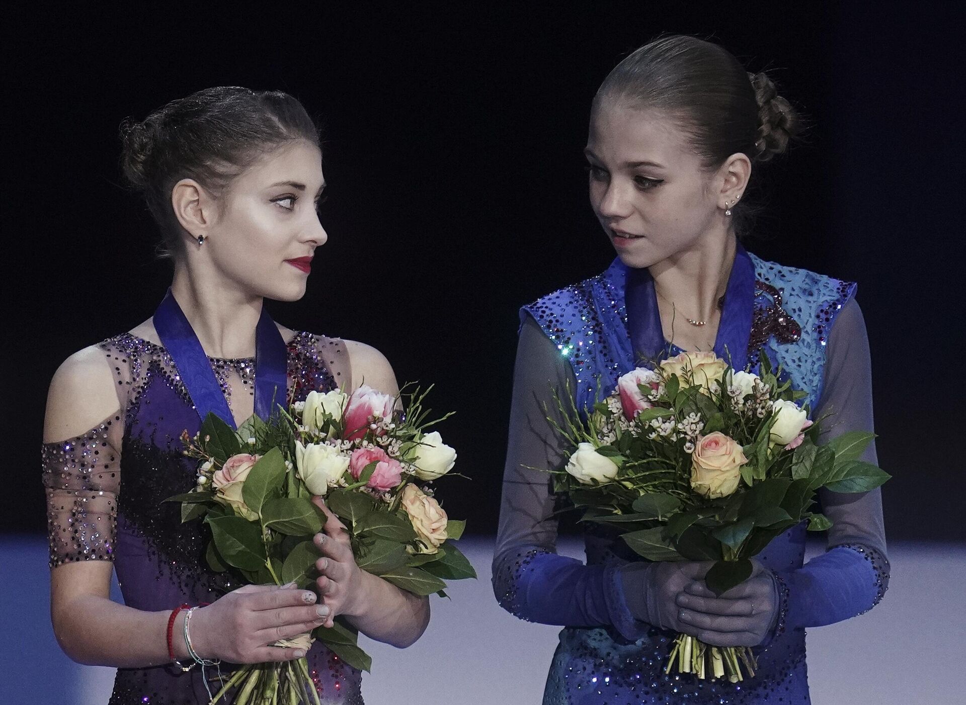 Фигурное катание. Чемпионат Европы. Женщины. Церемония награждения - РИА Новости, 1920, 14.08.2025