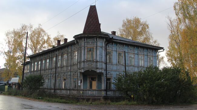  Объект культурного наследия регионального значения Дом Жигаловых, нач. XIX в. в Великом Устюге