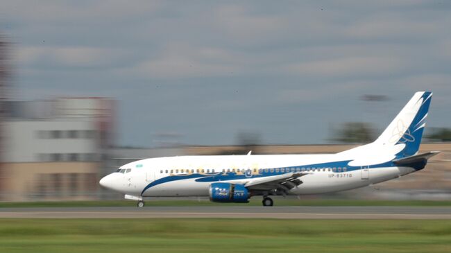 Самолет Boeing 737 авиакомпании SCAT Airlines