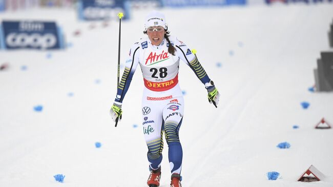 Лыжница Шарлотта Калла (Швеция)