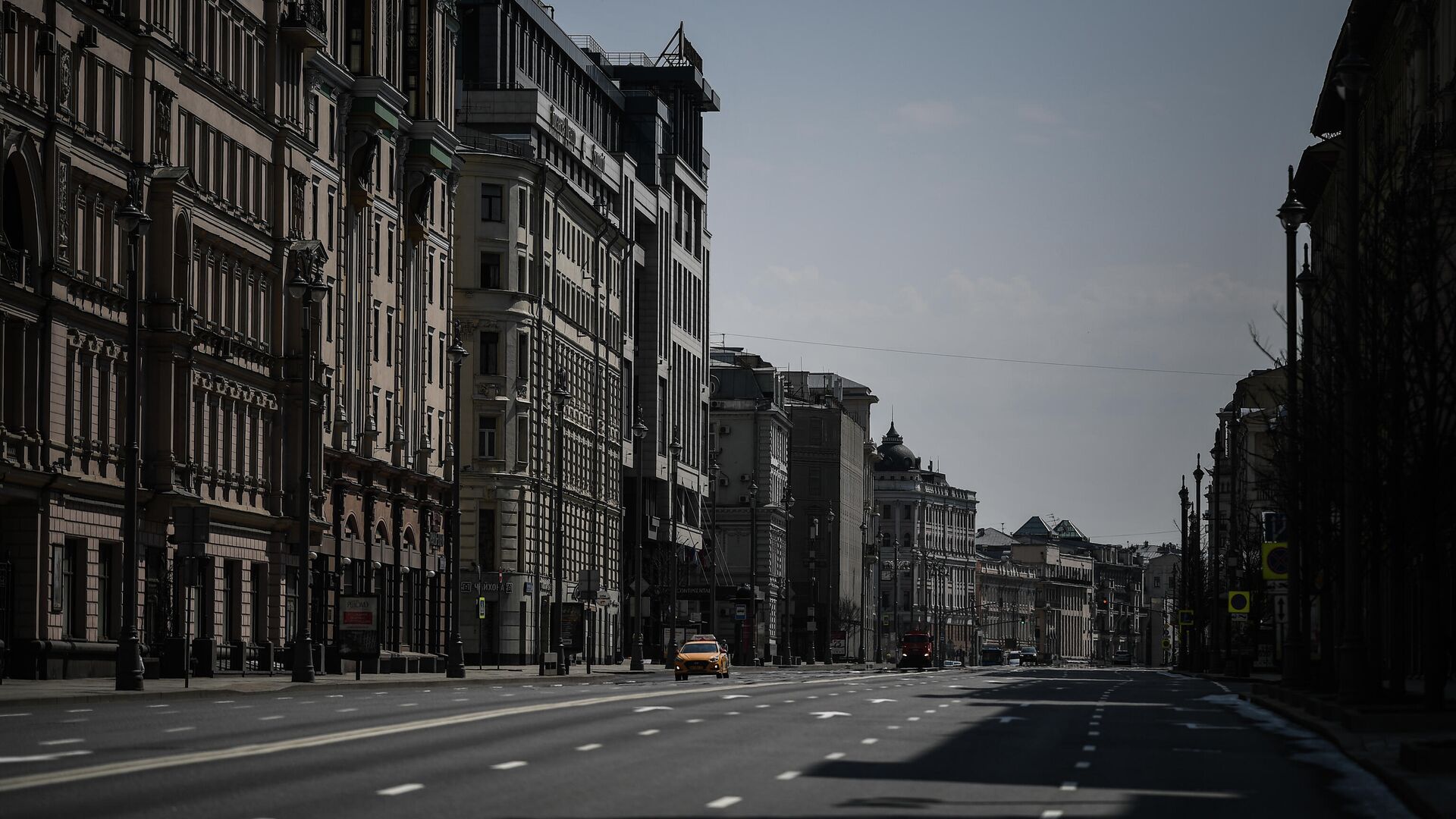 Тверская улица в Москве - РИА Новости, 1920, 27.11.2020