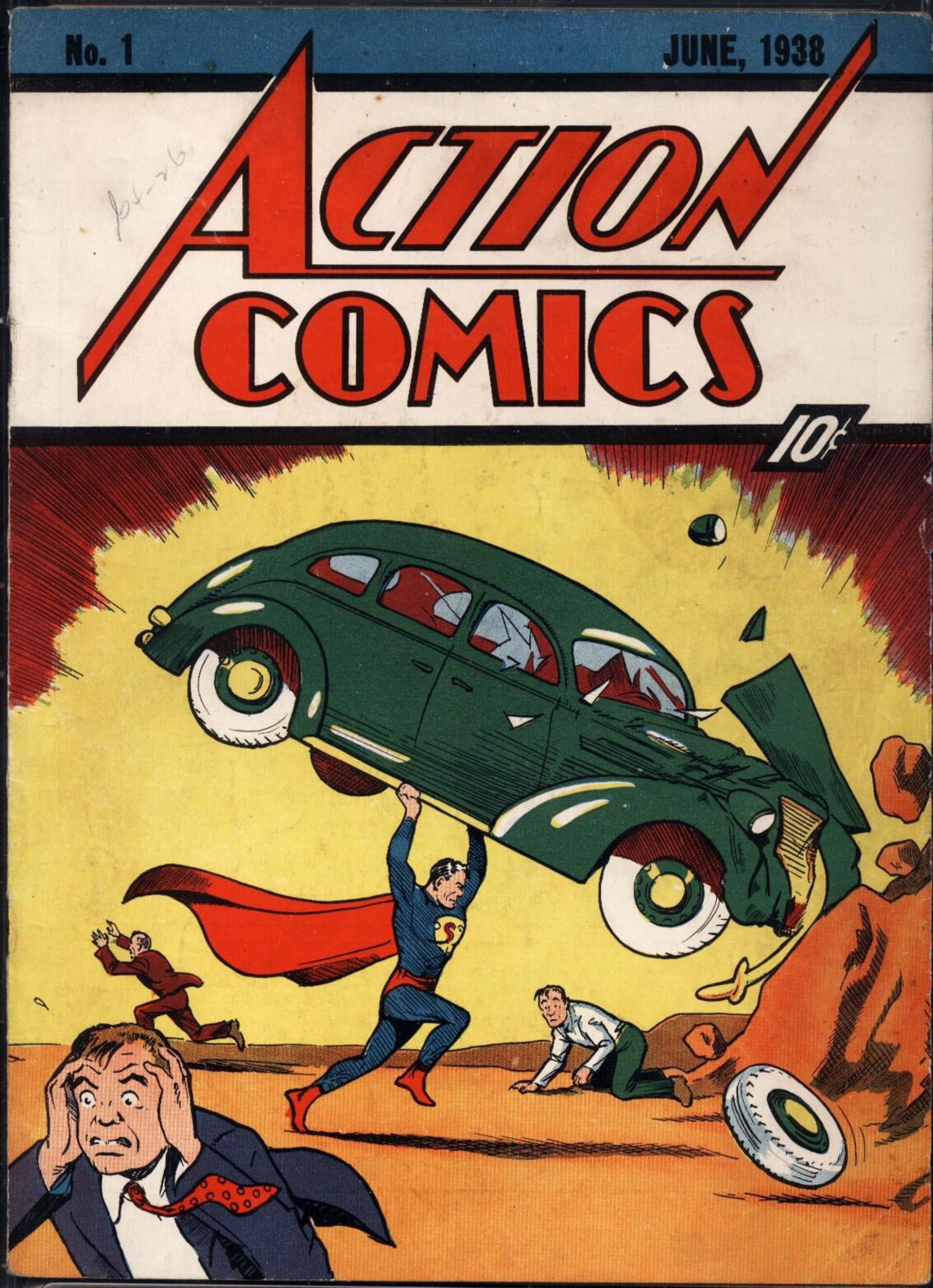 Обложка Action Comics 1938 года - РИА Новости, 1920, 01.07.2021