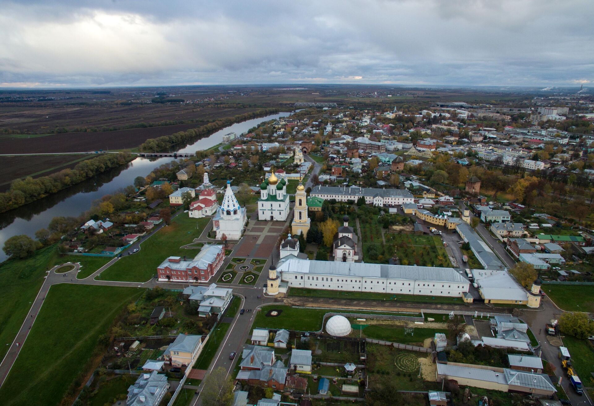 Историческая часть Коломны - РИА Новости, 1920, 21.04.2023