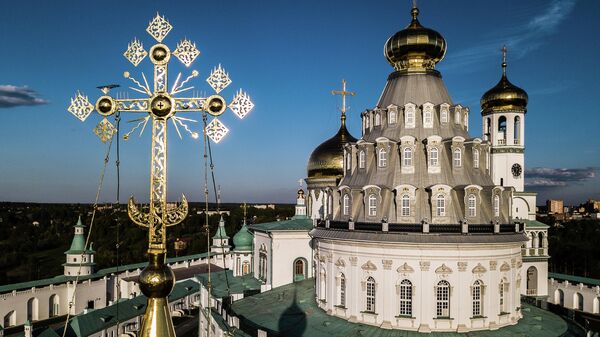 Воскресенский Новоиерусалимский монастырь в городе Истре Московской области
