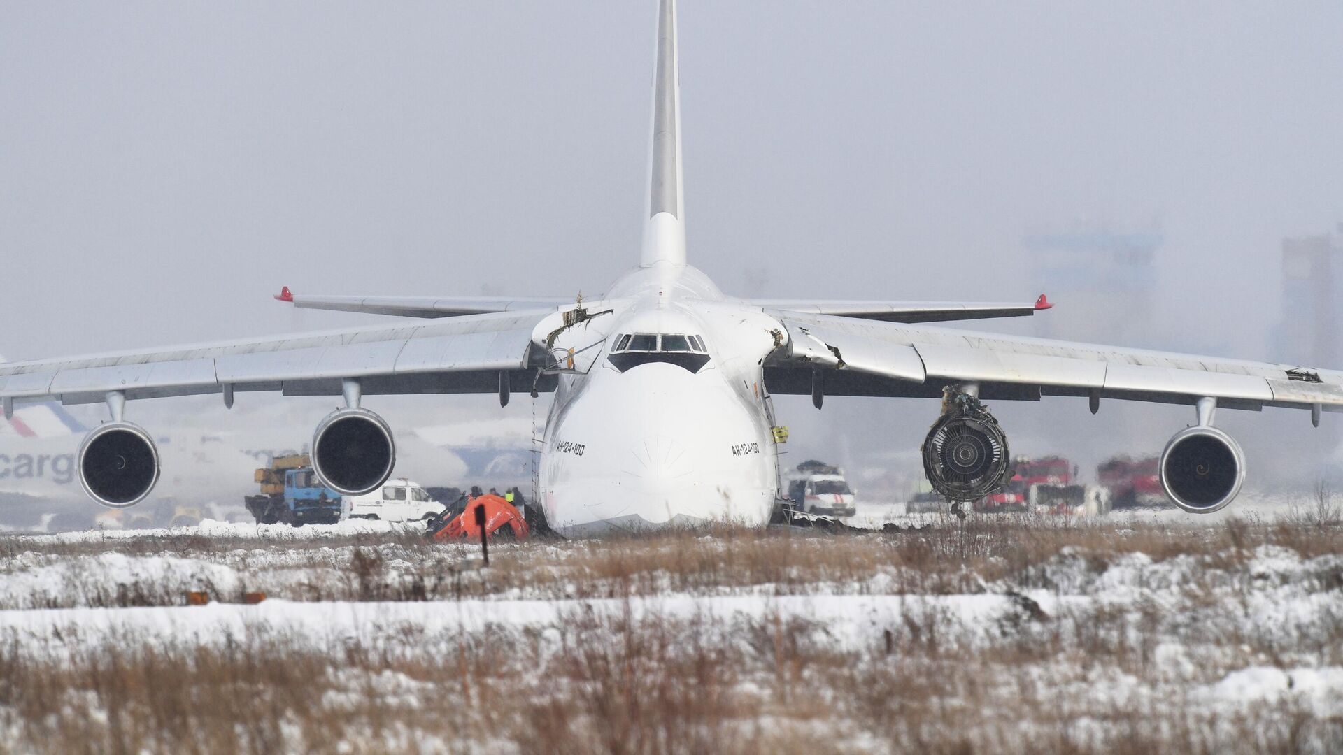 Ан 124 фото самолета СК возбудил дело после аварийной посадки Ан-124 в Новосибирске - РИА Новости, 13